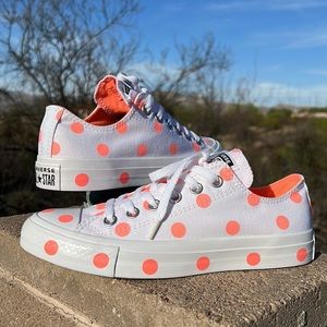 😍 New Polka Dot CTAS OX Converse Sneakers 😍